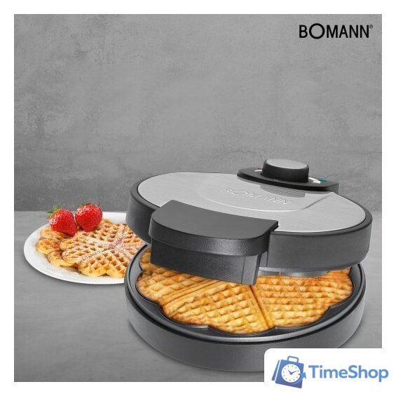 Вафельница Bomann WA 1365 CB - Изображение №4 — Интернет-магазин Time-Shop