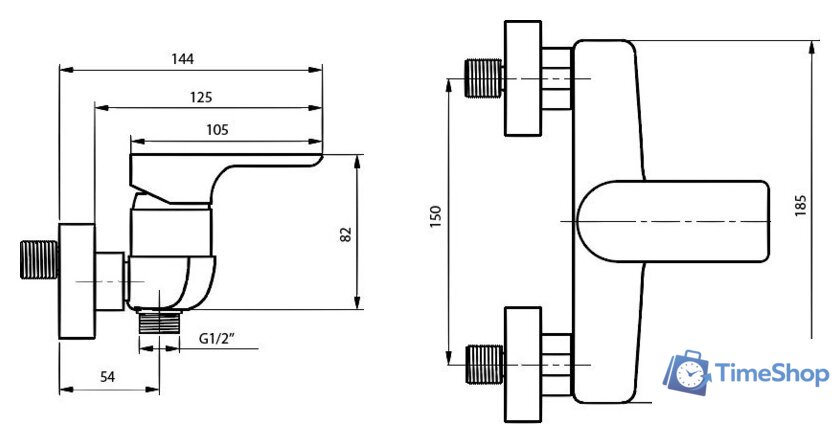 Смеситель Ahti Sipoo SB305000 - Изображение №2 — Интернет-магазин Time-Shop