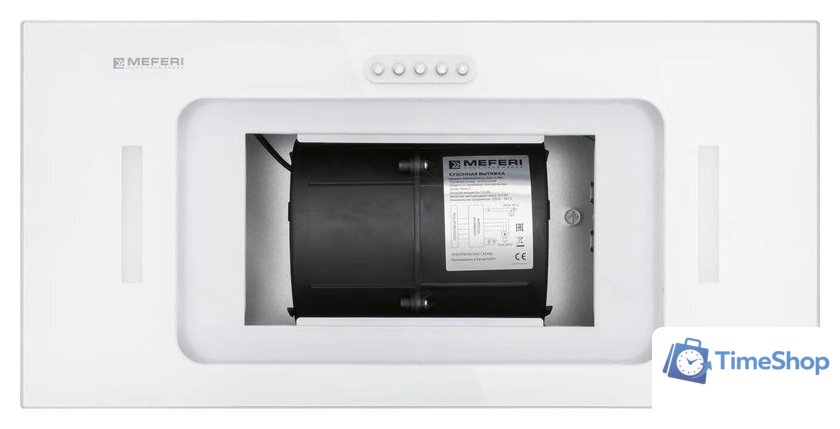 Кухонная вытяжка Meferi INBOX60WH Glass Ultra - Изображение №8 — Интернет-магазин Time-Shop