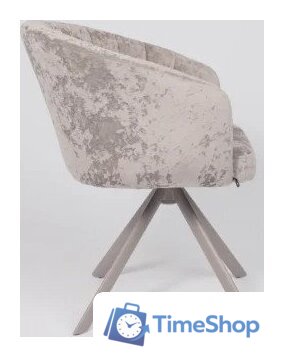 Стул с подлокотниками Мамадома Shelly-R 360 (m04 Grey Beige Lux/капучино) - Изображение №7 — Интернет-магазин Time-Shop