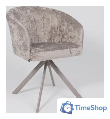 Стул с подлокотниками Мамадома Shelly-R 360 (m04 Grey Beige Lux/капучино) - Изображение №6 — Интернет-магазин Time-Shop