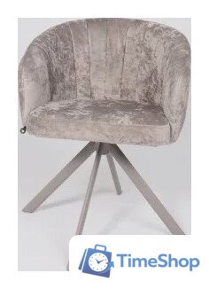 Стул с подлокотниками Мамадома Shelly-R 360 (m04 Grey Beige Lux/капучино) - Изображение №14 — Интернет-магазин Time-Shop