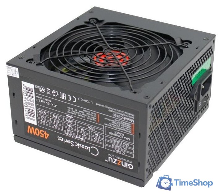 Блок питания Ginzzu SB450 - Изображение №3 — Интернет-магазин Time-Shop