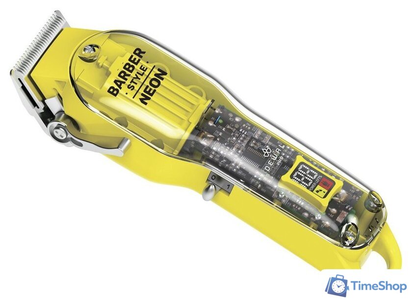 Машинка для стрижки волос Dewal Baber Style Neon 03-081 Yellow - Изображение №2 — Интернет-магазин Time-Shop