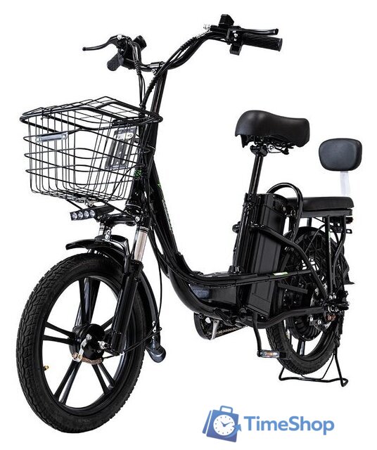 Электровелосипед Yakama S1 (черный) - Изображение №1 — Интернет-магазин Time-Shop