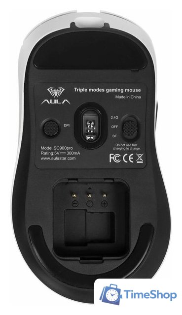 Игровая мышь AULA SC900pro (белый) - Изображение №6 — Интернет-магазин Time-Shop