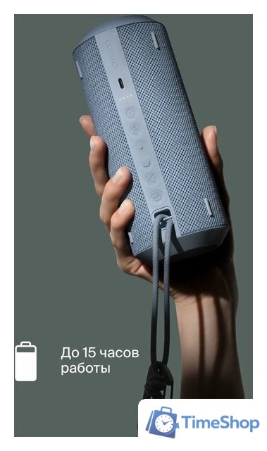 Беспроводная колонка COMMO Stage 30 (светло-голубой) - Изображение №3 — Интернет-магазин Time-Shop