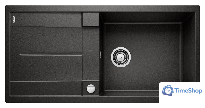 Кухонная мойка Blanco Metra XL 6 S 525931 (черный) - Изображение №1 — Интернет-магазин Time-Shop