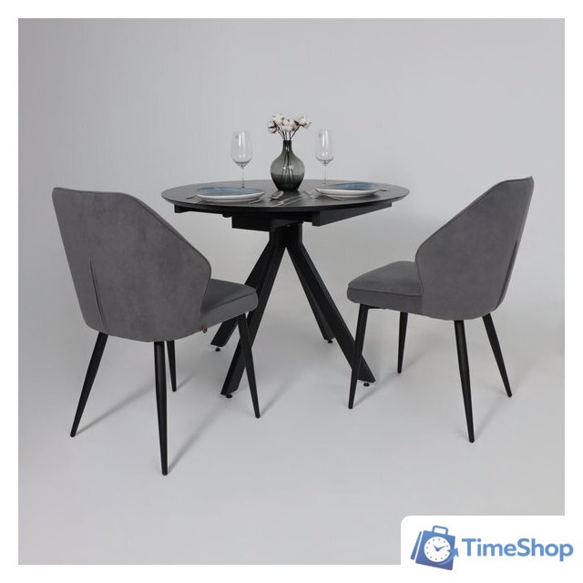 Стул Мамадома Michael (b28 Antracite Lux/черный) - Изображение №4 — Интернет-магазин Time-Shop