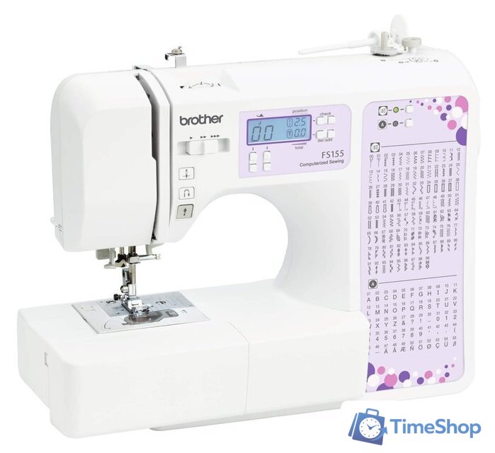 Компьютерная швейная машина Brother FS155 - Изображение №2 — Интернет-магазин Time-Shop