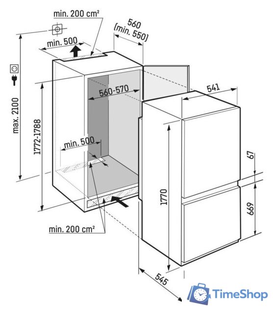 Холодильник Liebherr ICf 5103 Pure - Изображение №8 — Интернет-магазин Time-Shop