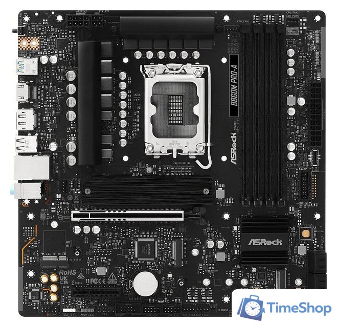 Материнская плата ASRock B860M Pro-A - Изображение №2 — Интернет-магазин Time-Shop