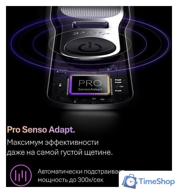 Электробритва Braun Series 9 PRO+ 9615s (серый) - Изображение №8 — Интернет-магазин Time-Shop
