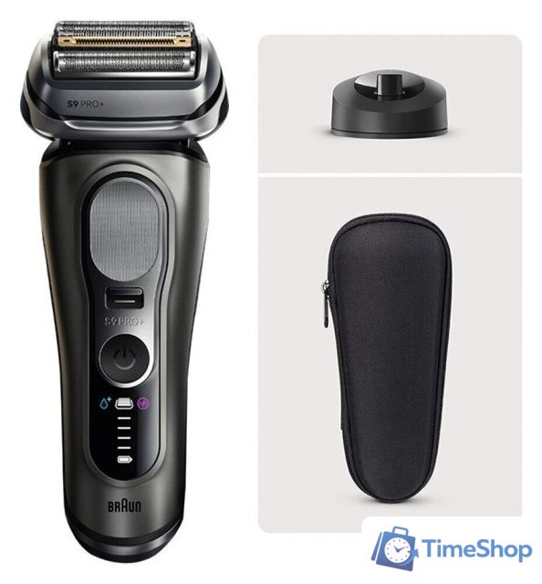 Электробритва Braun Series 9 PRO+ 9615s (серый) - Изображение №1 — Интернет-магазин Time-Shop