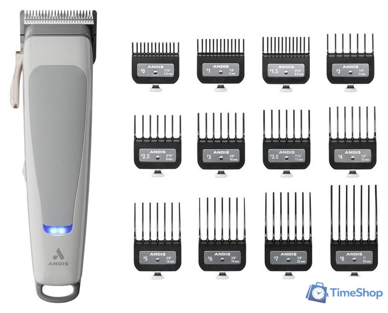 Машинка для стрижки волос Andis reVite Grey Taper - Изображение №1 — Интернет-магазин Time-Shop