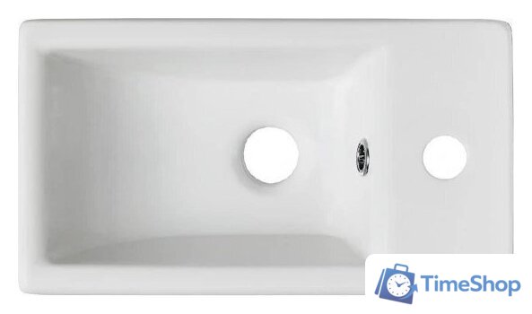  Runo Тумба с умывальником Микра 40 правая + Como 40 (подвесная, белый) - Изображение №5 — Интернет-магазин Time-Shop