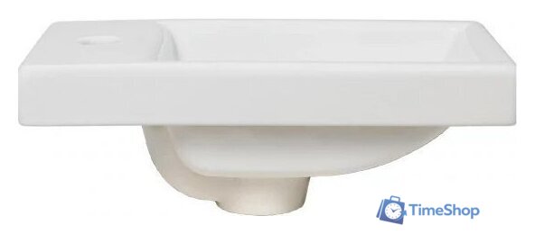  Runo Тумба с умывальником Микра 40 правая + Como 40 (подвесная, белый) - Изображение №6 — Интернет-магазин Time-Shop