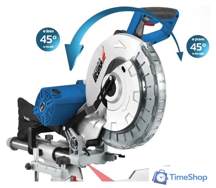 Торцовочная пила Dedra DED7772 - Изображение №3 — Интернет-магазин Time-Shop