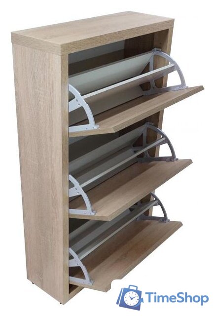 Тумба для обуви Анрат Элана 3.70 дуб сонома - Изображение №3 — Интернет-магазин Time-Shop