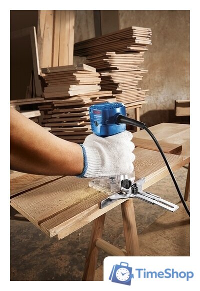 Вертикальный фрезер Bosch GKF 550 Professional 06016A0020 - Изображение №3 — Интернет-магазин Time-Shop