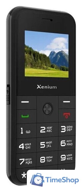 Кнопочный телефон Xenium X718 (черный) - Изображение №5 — Интернет-магазин Time-Shop