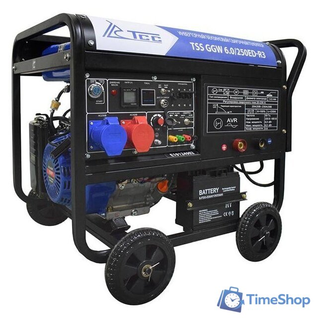 Бензиновый генератор ТСС GGW 6.0/250ED-R3 - Изображение №2 — Интернет-магазин Time-Shop