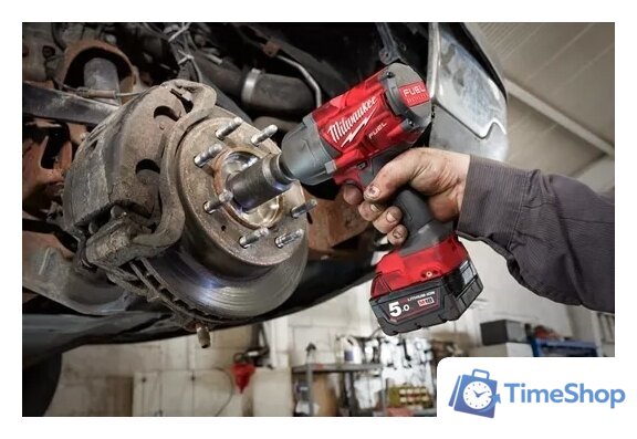 Гайковерт Milwaukee M18 FHIWF12-502X Fuel 4933459696 (с 2-мя АКБ, кейс) - Изображение №4 — Интернет-магазин Time-Shop