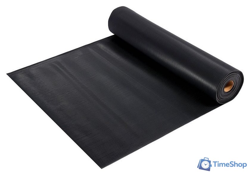 Ковровая дорожка Vortex Полоска 90x1000 22165 (черный) - Изображение №2 — Интернет-магазин Time-Shop