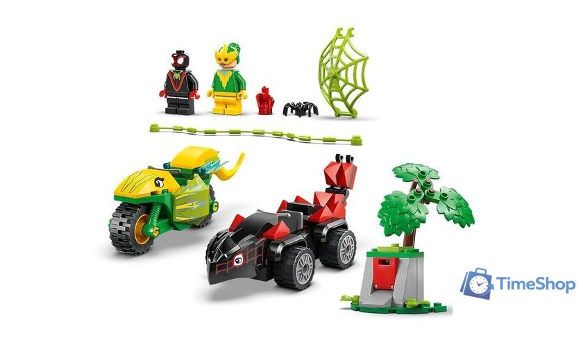 Конструктор LEGO Marvel Погоня Диногонщика Спина за Электро 11198 - Изображение №3 — Интернет-магазин Time-Shop