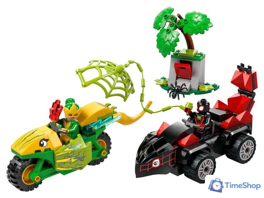 Конструктор LEGO Marvel Погоня Диногонщика Спина за Электро 11198 - Изображение №2 — Интернет-магазин Time-Shop