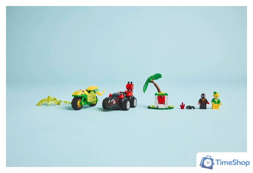 Конструктор LEGO Marvel Погоня Диногонщика Спина за Электро 11198 - Изображение №9 — Интернет-магазин Time-Shop