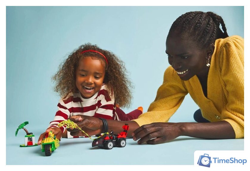 Конструктор LEGO Marvel Погоня Диногонщика Спина за Электро 11198 - Изображение №8 — Интернет-магазин Time-Shop