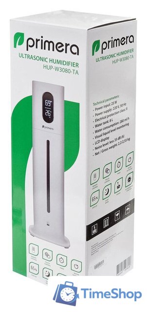 Увлажнитель воздуха Primera HUP-W3080-TA - Изображение №9 — Интернет-магазин Time-Shop