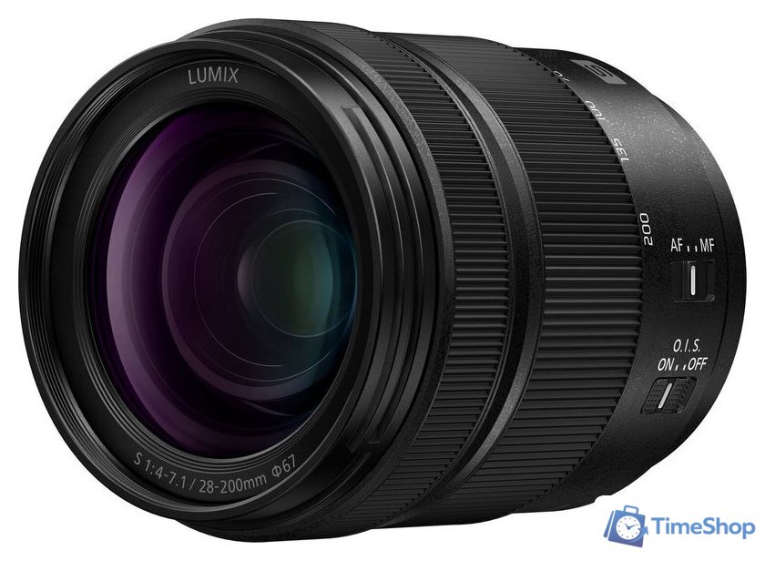 Объектив Panasonic Lumix S 28-200mm F/4-7.1 Macro O.I.S. - Изображение №2 — Интернет-магазин Time-Shop