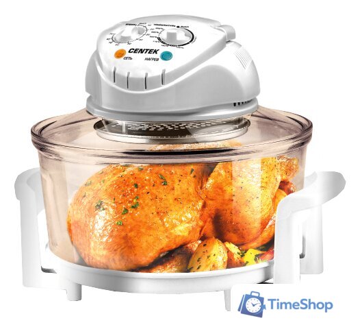 Аэрогриль (аэрофритюрница) CENTEK CT-1456 (белый) - Изображение №1 — Интернет-магазин Time-Shop