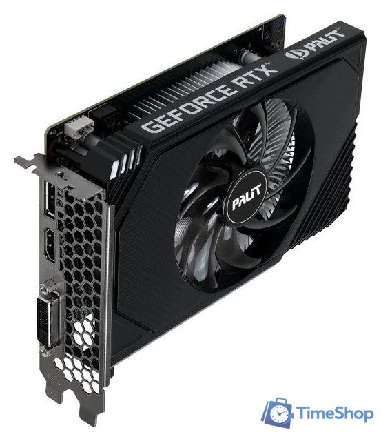 Видеокарта Palit GeForce RTX 3050 StormX OC 6GB NE63050S18JE-1072F - Изображение №1 — Интернет-магазин Time-Shop
