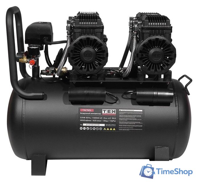 Компрессор TEH TAC50L - Изображение №2 — Интернет-магазин Time-Shop