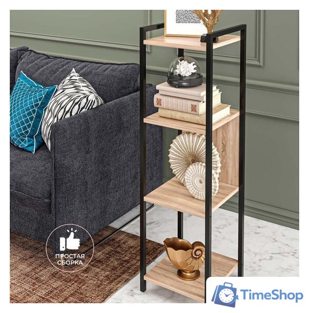 Стеллаж Макс Стайл СтМ-1220-Н1145 ST10 (Egger дуб бардолино натуральный Н1145 ST10) - Изображение №2 — Интернет-магазин Time-Shop