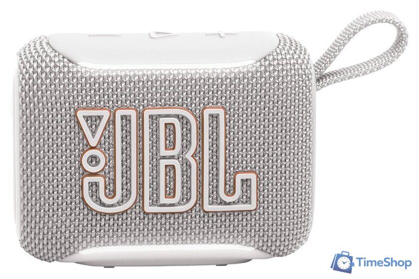 Беспроводная колонка JBL Go 5 (белый) - Изображение №2 — Интернет-магазин Time-Shop