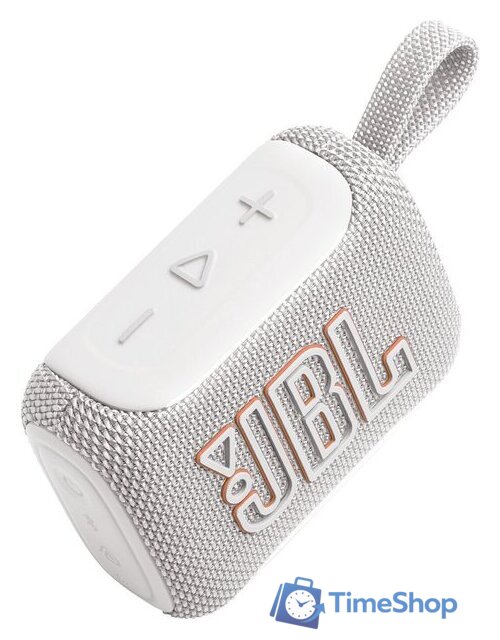 Беспроводная колонка JBL Go 5 (белый) - Изображение №7 — Интернет-магазин Time-Shop