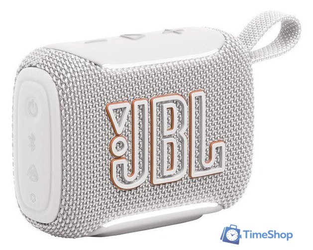 Беспроводная колонка JBL Go 5 (белый) - Изображение №1 — Интернет-магазин Time-Shop