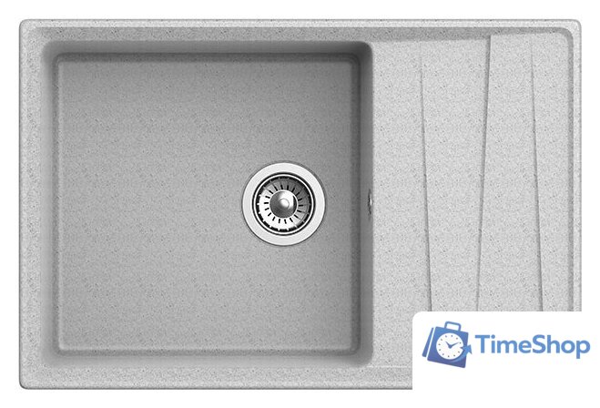 Кухонная мойка GranFest GF-LV-760L (серый) - Изображение №2 — Интернет-магазин Time-Shop
