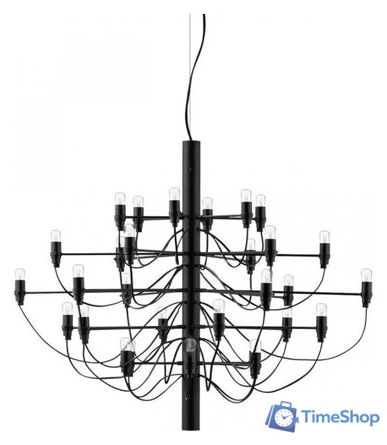 Подвесная люстра LOFT IT Gino 10196/800 (Black) - Изображение №2 — Интернет-магазин Time-Shop