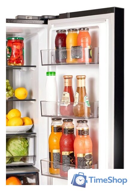 Четырёхдверный холодильник MAUNFELD MFF183NFBE - Изображение №11 — Интернет-магазин Time-Shop