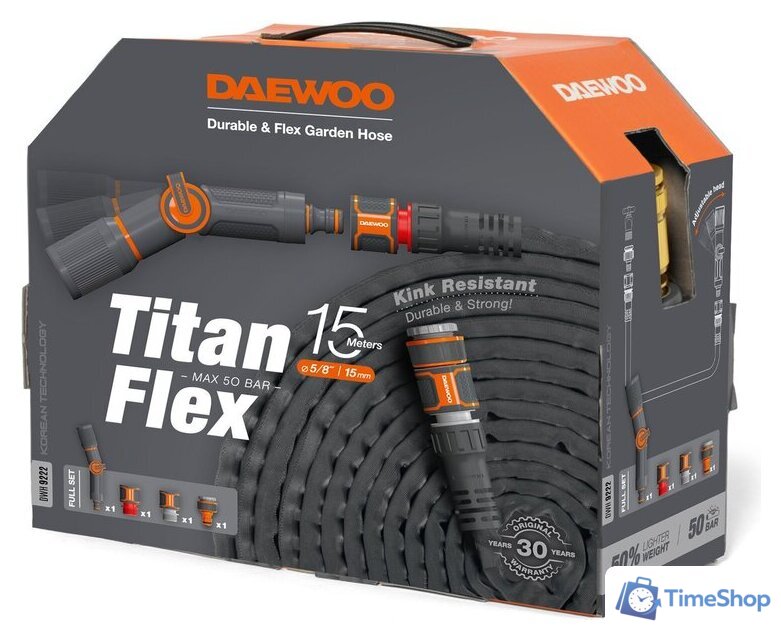 Шланг Daewoo Power DWH 9222 - Изображение №5 — Интернет-магазин Time-Shop