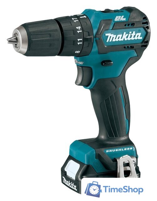 Дрель-шуруповерт Makita DF332DWME (с 2-мя АКБ, кейс) - Изображение №1 — Интернет-магазин Time-Shop