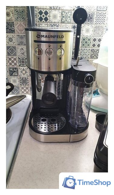 Рожковая кофеварка MAUNFELD MF-720S Pro - Изображение №13 — Интернет-магазин Time-Shop