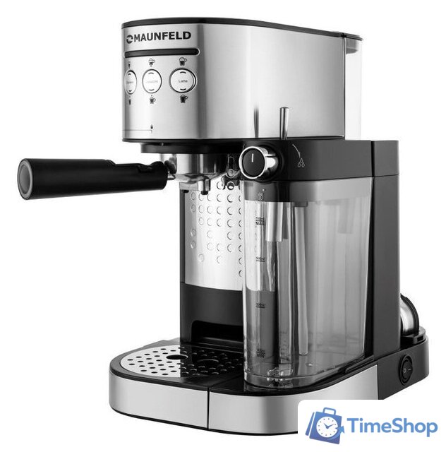 Рожковая кофеварка MAUNFELD MF-720S Pro - Изображение №2 — Интернет-магазин Time-Shop