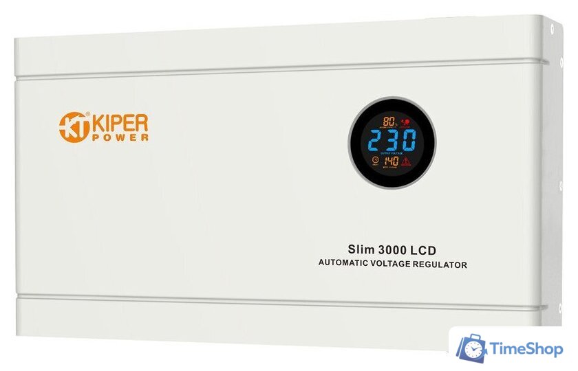 Стабилизатор напряжения Kiper Power Slim 3000 LCD - Изображение №1 — Интернет-магазин Time-Shop