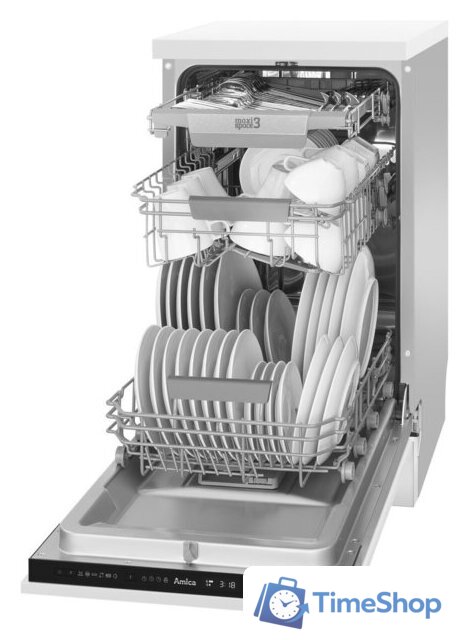 Встраиваемая посудомоечная машина Amica DIM44C6EMONqH - Изображение №4 — Интернет-магазин Time-Shop